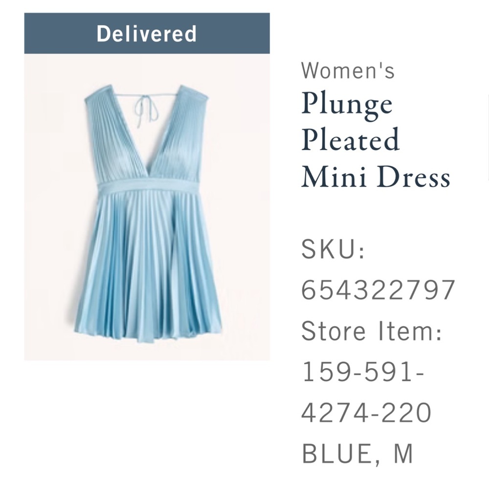 Abercrombie Mini Dress